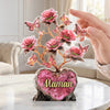 Plaque Acrylique Personnalisée – Cadeau Pour Mamie, Maman – Un Amour Qui Traverse Le Temps