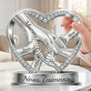 Plaque Acrylique Personnalisée – Cadeau Pour Mamie, Maman – Un Amour Qui Nous Unit Pour Toujours