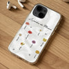 Coque De Téléphone Transparente Personnalisée – Cadeau Pour Mamie, Maman – Un Jardin D’Amour Qui L’Accompagne Partout
