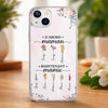 Coque De Téléphone Transparente Personnalisée – Cadeau Pour Mamie – Un Lien D’Amour Éternel