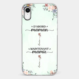Coque De Téléphone Transparente Personnalisée – Cadeau Pour Mamie – Un Lien D’Amour Éternel