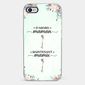 Coque De Téléphone Transparente Personnalisée – Cadeau Pour Mamie – Un Lien D’Amour Éternel