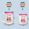 Mug Effet 3D Imprimé Personnalisé – Cadeau Pour Maman, Fille – Pour Toutes Les Petites Et Belles Attentions