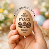 Hochet Œuf En Bois Personnalisé – Cadeau De Pâques Pour Bébé – Un Petit Trésor À Secouer