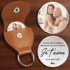 Porte-bonheur De Poche Personnalisé – Cadeau Pour Famille – Je T’aime À L’infini
