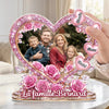 Plaque Acrylique Personnalisée – Cadeau Pour Famille – Notre Famille, Notre Bonheur
