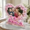 Plaque Acrylique Personnalisée – Cadeau Pour Famille – Notre Famille, Notre Bonheur