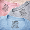 T-Shirt À Impression Intérieure Personnalisée – Cadeau Pour Fils – Je Serai Toujours Là Pour Toi