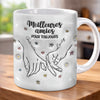 Mug Personnalisé À Effet Imprimé 3D Gonflé - Cadeau Pour Meilleures Amies - Toujours Sœurs, Toujours Amies