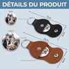 Porte-Bonheur De Poche Personnalisé – Cadeaux D’Anniversaire De Mariage Pour Mari Et Femme, Lui Et Elle – Où Que Tu Sois, Mon Cœur Est Avec Toi