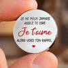Cadeau Porte-Bonheur De Poche Personnalisé Pour Couple - À Deux Sans Effort