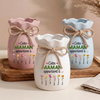 Vase À Fleurs Personnalisé Avec Corde – Cadeau Pour Maman, Mamie – Cette Maman Appartient À