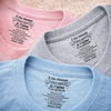 T-Shirt À Impression Intérieure Personnalisée – Cadeau Pour Maman – Lettre d’Amour Touchante