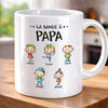 Mug Personnalisé – Cadeau Pour Papa, Papi – La Bande À Papa