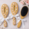 Brosse à Cheveux Personnalisée – Cadeau pour Maman et Mamie – Un Jardin De Fleurs Pour Maman
