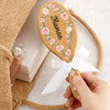 Brosse à Cheveux Personnalisée – Cadeau pour Maman et Mamie – Un Jardin De Fleurs Pour Maman