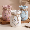 Vase À Fleurs Personnalisé Avec Corde – Cadeau Pour Maman, Mamie – Le petit monde de maman