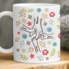 Mug Effet 3D Imprimé Personnalisé – Cadeau Pour Maman, Mamie – Un Amour Qui Se Transmet