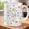 Mug Effet 3D Imprimé Personnalisé – Cadeau Pour Maman, Mamie – Un Amour Qui Se Transmet
