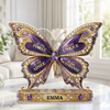 Papillon Acrylique Personnalisé – Cadeau pour Famille - Tu Es Unique Comme Un Papillon
