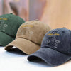 Casquette De Baseball En Jean Délavé Personnalisée – Cadeaux D’Anniversaire Personnalisés Pour Papa, Grand-Père – Aimé Par Mon Équipe Préférée