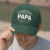 Casquette De Baseball En Jean Délavé Personnalisée – Cadeau Pour Papa, Grand-Père – Pour Mon Papa Préféré De Tous Les Temps