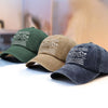 Casquette De Baseball En Denim Délavé Vintage Personnalisée – Cadeau Pour Frère – Toujours Aussi Forts