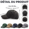 Casquette De Baseball En Denim Délavé Vintage Personnalisée – Cadeau Pour Frère – Toujours Aussi Forts