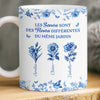 Mug Personnalisé – Cadeau Pour Sœurs – Fleurs Différentes, Même Jardin