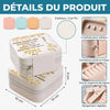 Boîte à Bijoux Carrée Personnalisée – Cadeau pour Fille – Toujours dans mon cœur