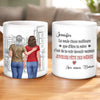 Mug Personnalisé À Effet Imprimé 3D Gonflé - Cadeau Fête Des Mères Pour Fille - Quand Ma Fille A Sa Propre Famille
