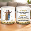 Mug Personnalisé À Effet Imprimé 3D Gonflé - Cadeau Fête Des Mères Pour Fille - Même Avec Sa Famille, Elle Reste Mon Bébé