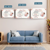 Toile Horizontale Personnalisée Avec Photo – Cadeau Pour Jeune Maman – Les Mots Sincères De Mon Cœur