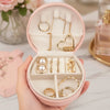 Boîte à Bijoux avec Poignée Personnalisée – Cadeau pour Famille – Ton Signe Distinctif