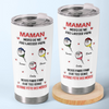 Gobelet Isotherme Personnalisé – Cadeau fête des mères Pour Maman – Merci De Ne Pas Laisser Papa