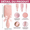 Brosse à Cheveux Plate Personnalisée – Cadeau pour Fille – Le Monde Pour Moi