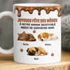 Mug Personnalisé À Effet Imprimé 3D Gonflé – Cadeau fête des mères pour Maman Chien/Chat – À Ma Maman Incroyable