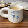 Mug Épais Personnalisé – Cadeau pour Sœeurs, Amies – Des Fleurs Différentes, Une Même Amitié