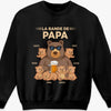 T-Shirt Unisexe Personnalisé – Cadeau Pour Papa, Papi – La Bande De Papi