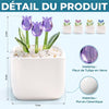 Tulipes Éternelles en Verre Personnalisées – Cadeau Pour Fille – Mon Enfant a Fêté Sa Première Fête des Mères