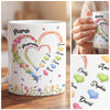 Mug Personnalisé - Cadeau Pour Maman, Fille - L’Amour Fleurit Chez Grand-Mère