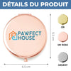 Miroir Compact Personnalisé – Cadeaux Pour Fille – À Travers Mes Yeux
