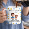 Mug Personnalisé À Effet Imprimé 3D Gonflé – Cadeau Fête des Pères – Mon Amour Pour Toi Est Immense