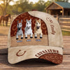 Personnalisée Casquette Classique – Cadeau Pour Amoureux Des Chevaux – Chevaux De Guerre Robustes
