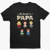 T-shirt Unisexe, T-shirt Premium, Hoodie Personnalisé – Cadeau Pour Papa, Papi – La Bande À Papy