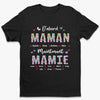 T-shirt Unisexe, T-shirt Premium, Hoodie Personnalisé – Cadeau Pour Maman, Mamie - Devenir Mère D'abord