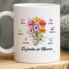 Tasse Personnalisée – Cadeau Fête Des Mères Pour Maman, Mamie – Dans le jardin de Mamie