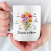 Tasse Personnalisée – Cadeau Fête Des Mères Pour Maman, Mamie – Dans le jardin de Mamie