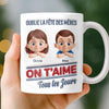 Tasse Personnalisée – Cadeau Fête Des Mères Pour Maman – Oublie La Fête Des Mères