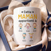 Tasse Personnalisée – Cadeau Fête Des Mères Pour Maman – Enfants Malicieux